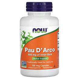 Pau D'Arco 500 мг Now Foods 100 капсул