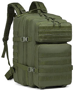 Рюкзак військовий тактичний армійський MOLLE 50L Olive хакі