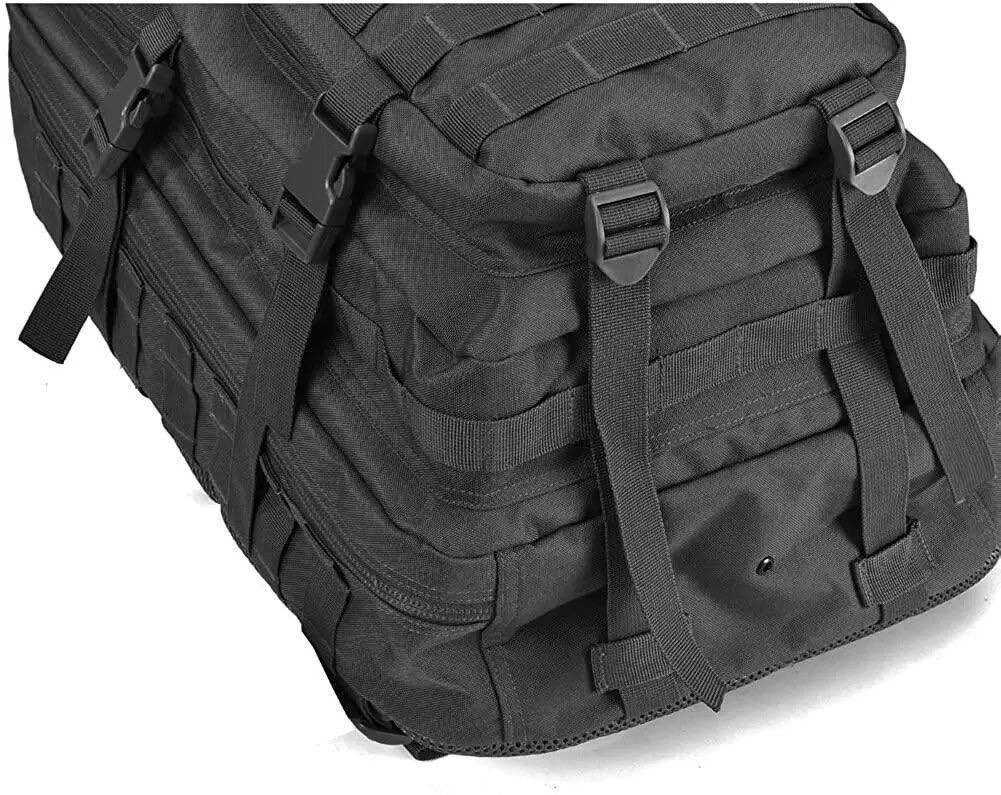 Рюкзак военный тактический армейский MOLLE 50L Olive хаки - фото 8 - id-p2032350529