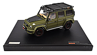 Коллекционная модель авто 1/43 Mercedes-Benz G63 Brabus G-class Adventure Package Olive Almost Real Limite