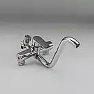 Душова система FRUD R24154, поворотний вилив - перемикач на лійку/душ, 3 режими, хром, фото 2