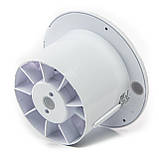 Вентилятор витяжний круглий для ванної на кулькових підшипниках AirRoxy aRid 120 BB 01-043, фото 4