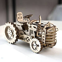 Тор! Деревянный 3D конструктор Robotime LK401 Трактор