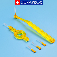 Curaprox CPS 09 Start набор ершиков межзубных Prime D 0,9 мм (5шт. + 2шт. держателя)