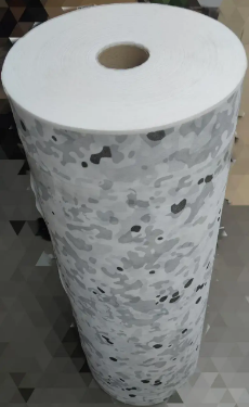 Рулон тканини 300м Спанбонд Зима №1 біла для маскувальних сіток, фото 2