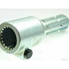 Втулка шлицевая 20 шліц карданного валу з фіксатором