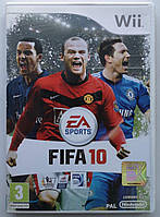 FIFA 10, Б/У, английская версия - диск Nintendo Wii