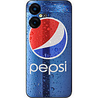 Силиконовый чехол Epik для Tecno Pova Neo 3 (LH6n) с картинкой Пепси