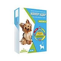 Капли «Контр Удар» для собак (0,5-2 кг) 3 шт