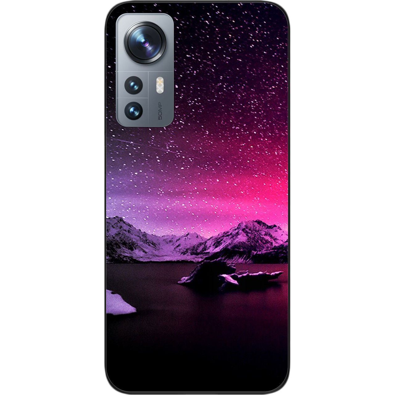 Силіконовий чохол бампер Epik для Xiaomi 12/12X з картинкою Зірки