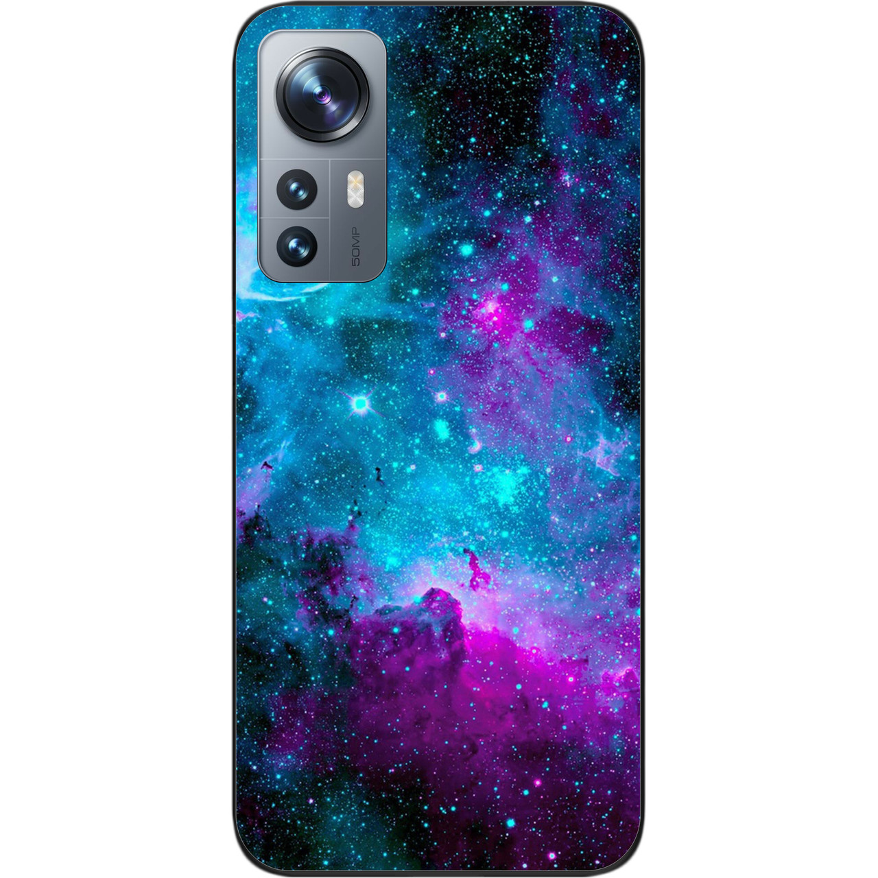 Чохол силіконовий Epik для Xiaomi 12/12X з картинкою Космос