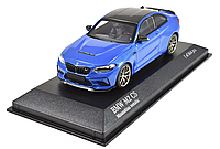 Коллекционная модель авто 1/43 BMW M2 CS Blue|Gold Wheels Minichamps Limited 1 of 864 pcs