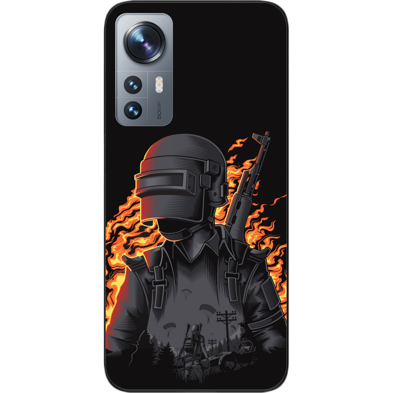 Силіконовий чохол Epik для Xiaomi 12 / 12X з картинкою PUBG