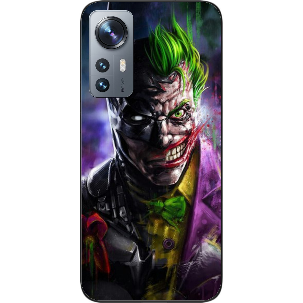 Силіконовий чохол Epik для Xiaomi 12 / 12X з картинкою Two Face