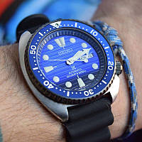 Мужские оригинальные наручные часы механика с автоподзаводом Seiko Prospex Turtle Черепаха Diver's SRPC91