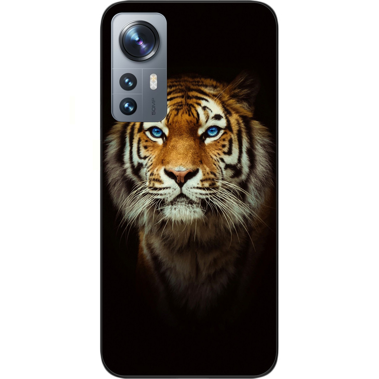 Силіконовий чохол Epik для Xiaomi 12 / 12X з картинкою Тигр