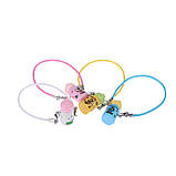 Мініатюра термочашка з ремінцем 2.7 см Блакитна, фото 2