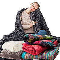 Плюшевий плед із рельєфним 3D малюнком