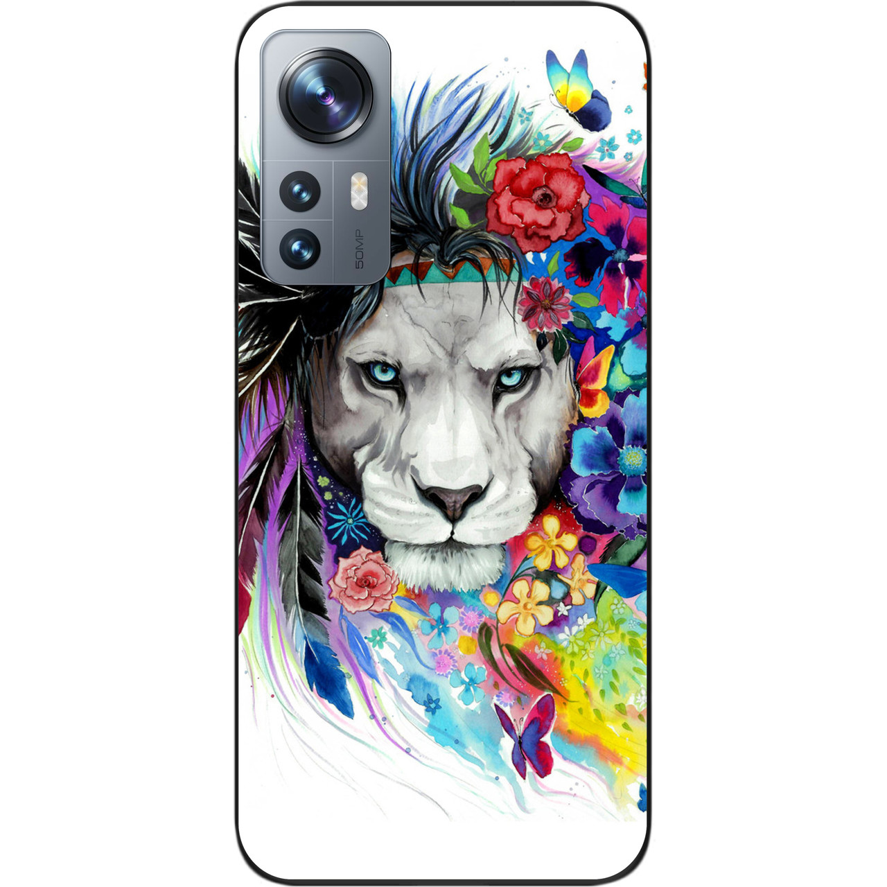 Силіконовий чохол Epik для Xiaomi 12 / 12X з картинкою Лев