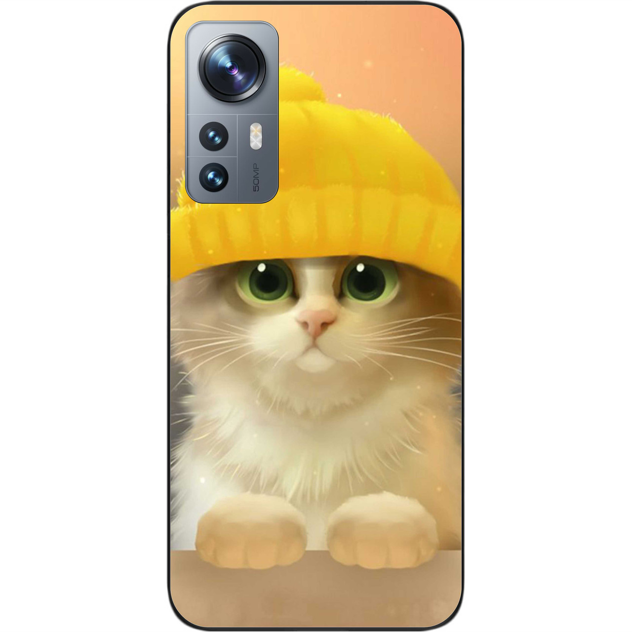 Силіконовий чохол Epik для Xiaomi 12 / 12X з картинкою Кіт