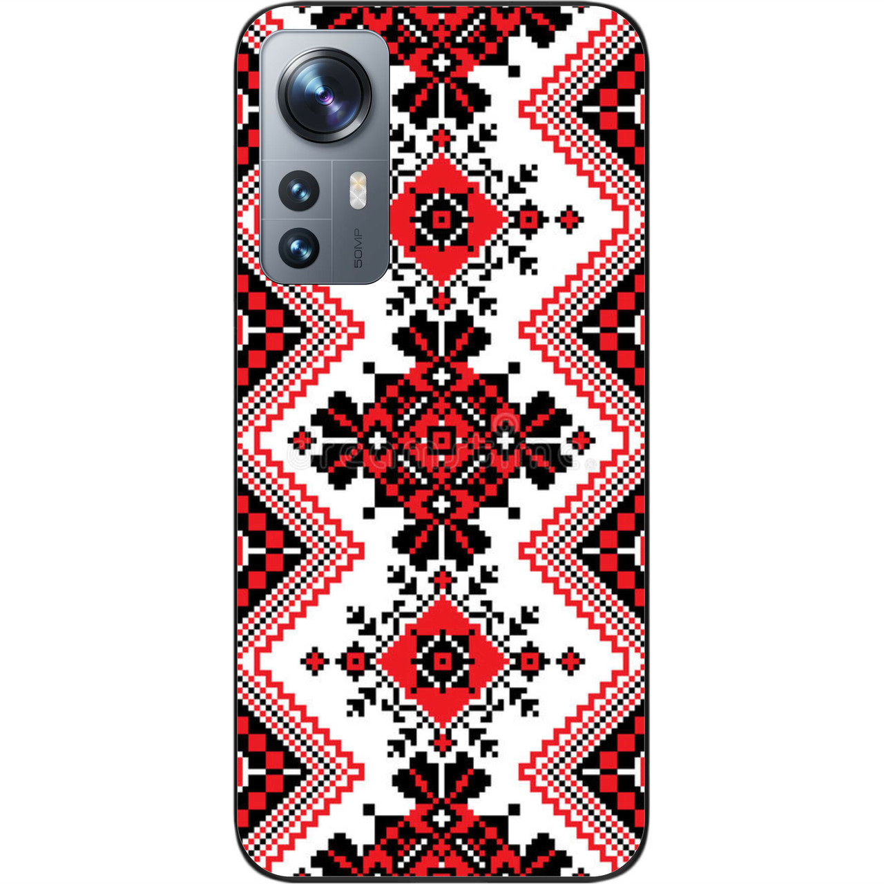 Оригінальний чохол Epik для Xiaomi 12/12X з картинкою Орнамент