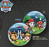 Щенячий патруль RAW PATROL BUBBLE 55 см з гелієм, фото 3