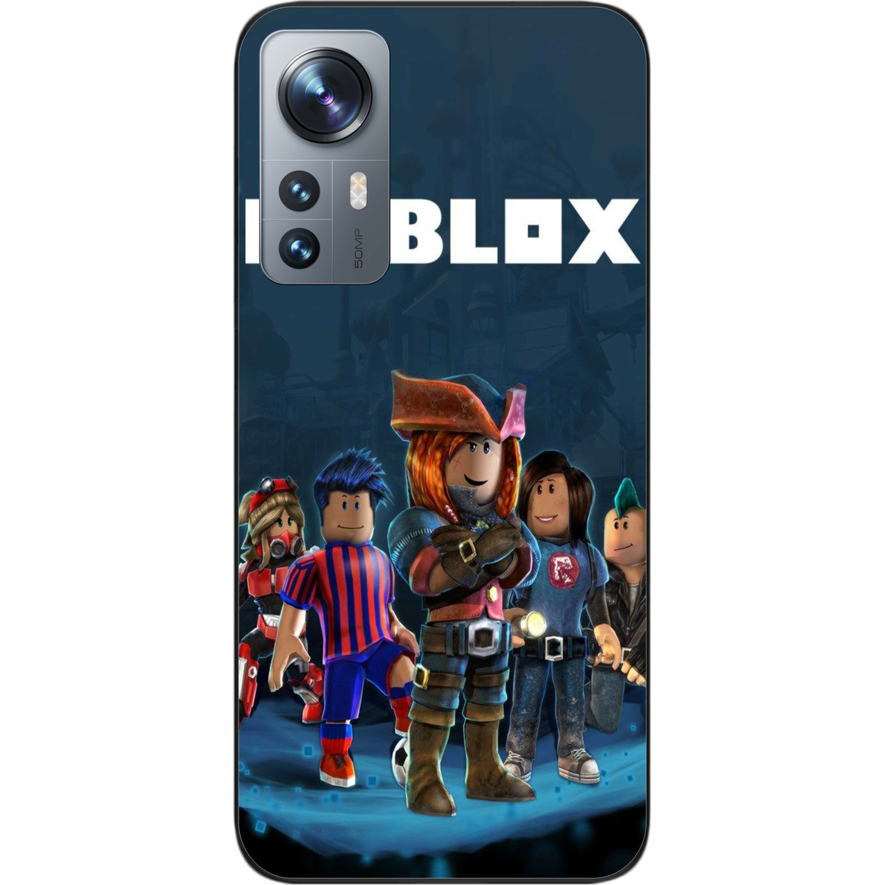 Силіконовий чохол Epik для Xiaomi 12/12X з картинкою Роблокс