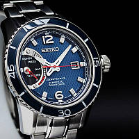 Мужские оригинальные наручные часы Seiko SRG017P1 Sportura Kinetic Direct Drive