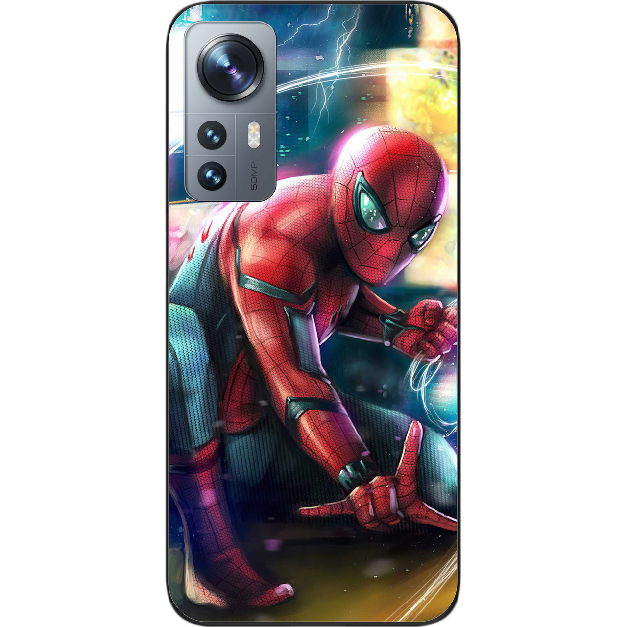 Силіконовий чохол Epik для Xiaomi 12 / 12X з картинкою Spider-Man