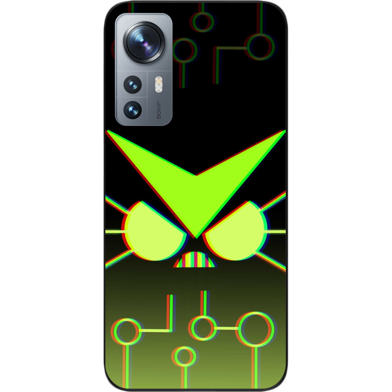 Чохол силіконовий Epik для Xiaomi 12 / 12X з картинкою Бравл Злий 8 Біт