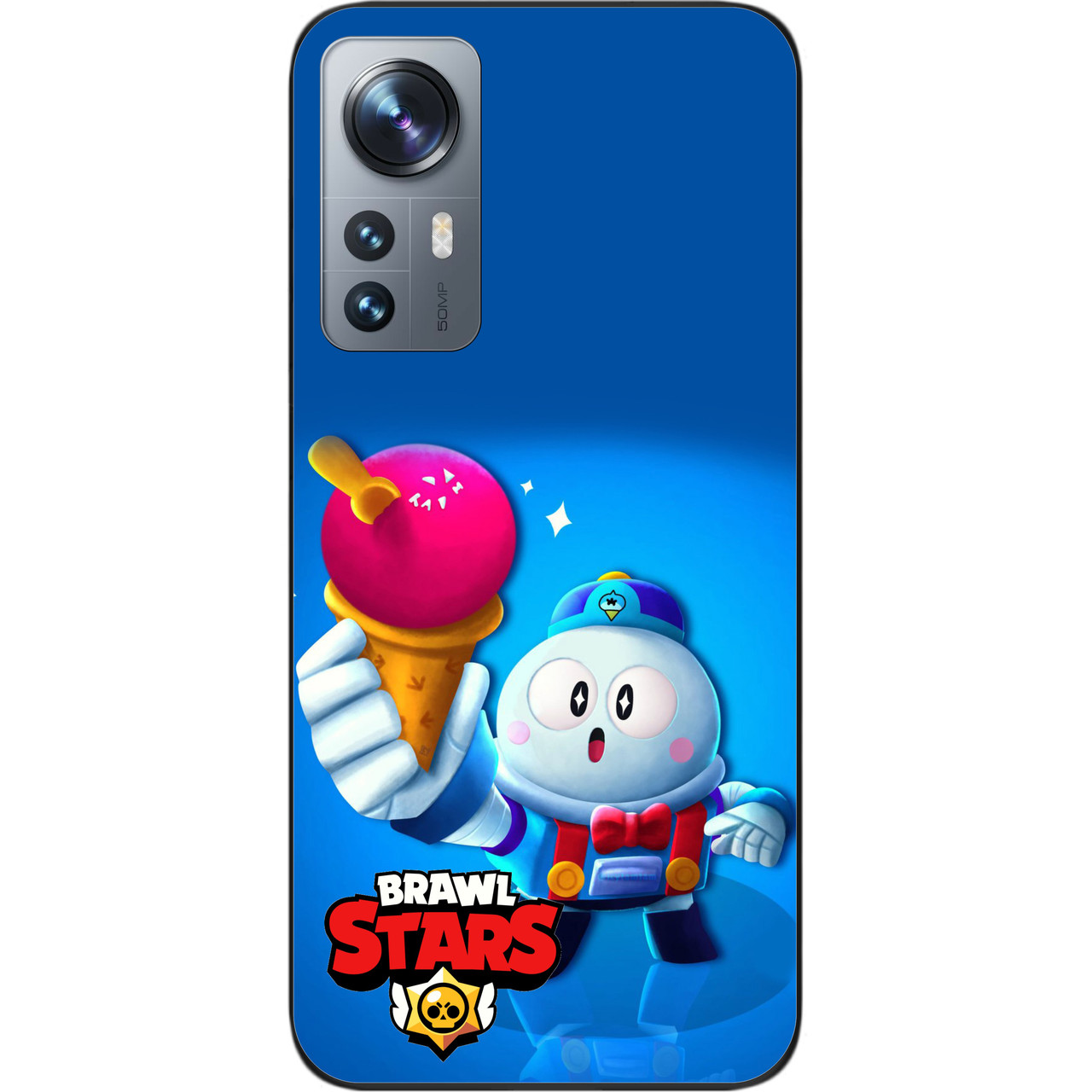 Чохол силіконовий Epik для Xiaomi 12 / 12X з картинкою Бравл Стильний Лу