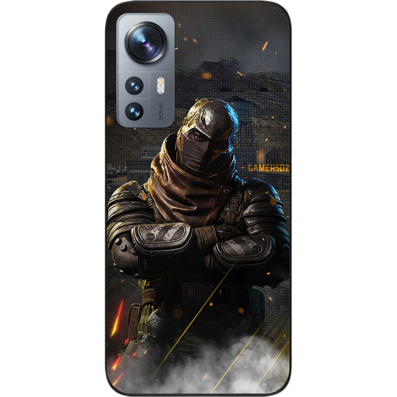 Чохол силіконовий Epik для Xiaomi 12 / 12X з картинкою Call of Duty Nikto Ніхто