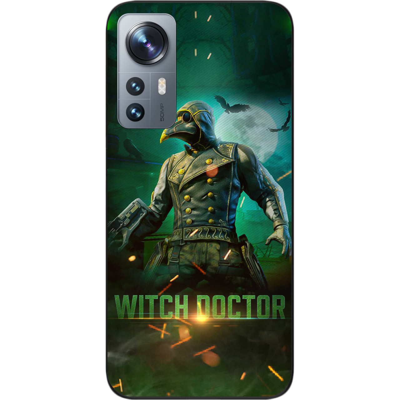 Чохол силіконовий Epik для Xiaomi 12 / 12X з картинкою Call of Duty Witch Doctor Доктор