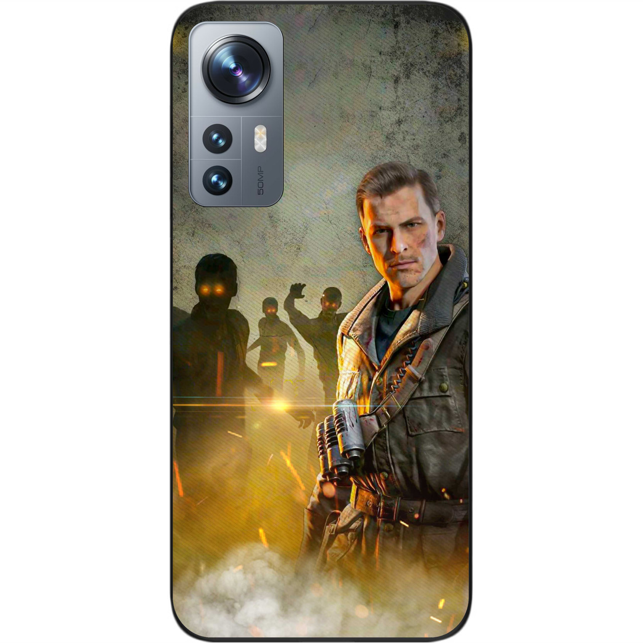 Чохол силіконовий Epik для Xiaomi 12 / 12X з картинкою Call of Duty Tank Dempsey Танк