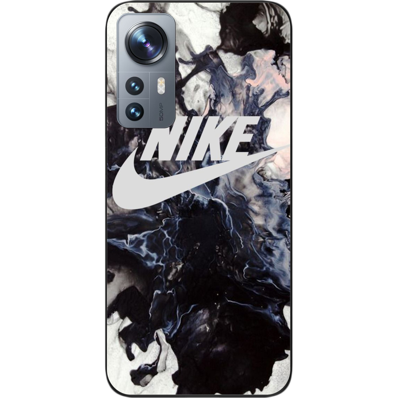 Силіконовий чохол Epik для Xiaomi 12 / 12X з картинкою Лого Nike