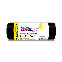 Пакети для сміття TOFIX - 60л, 20шт./рул