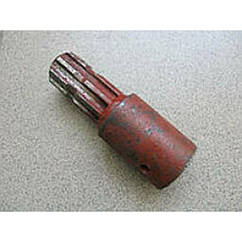 Перехідник ВВП карданного валу (адаптер) 8х6 шліців з пружинним фіксатором