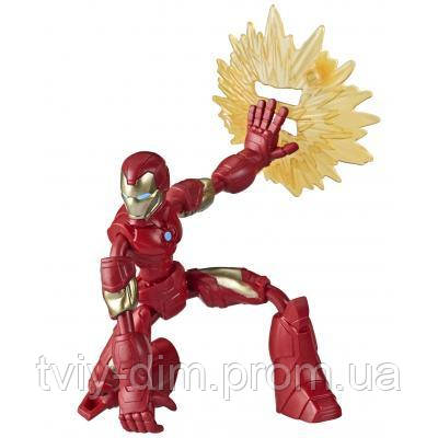 Фігурка для геймерів Hasbro Avengers Bend and flex Айрон Мен 15 см (E7377_E7870) (код 1505247)