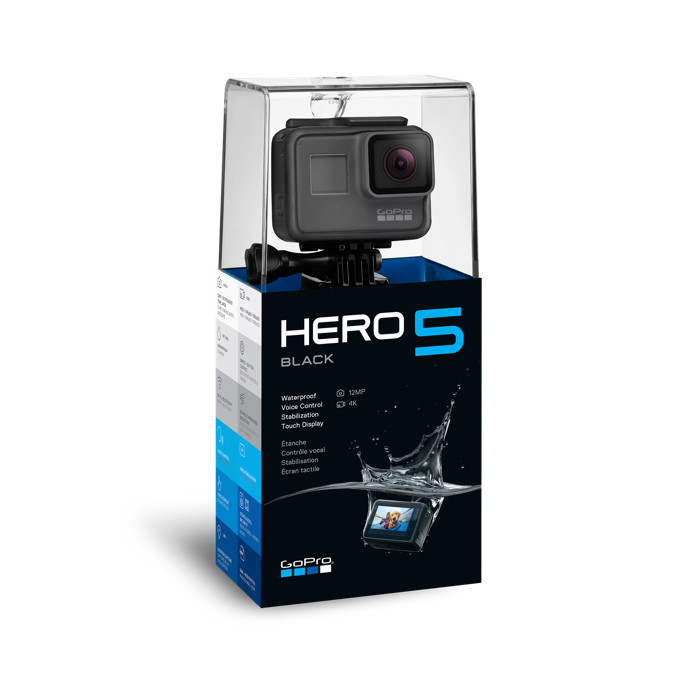 Екшн-камера GoPro Hero5 Black + кріплення в подарунок