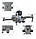 Кріплення 1/4 DJI Air 2S/Mavic Air 2 для ліхтаря, камери STARTRC 1108392, фото 4