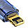 Кабель для айфон з автовимкненням Lightning 2.4 А 1 м синій Baseus Explorer Series CATS000403, фото 5