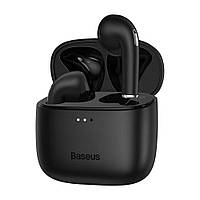 Бездротові навушники Bluetooth 5.0 TWS чорні Baseus Bowie E8 Black NGE8-01
