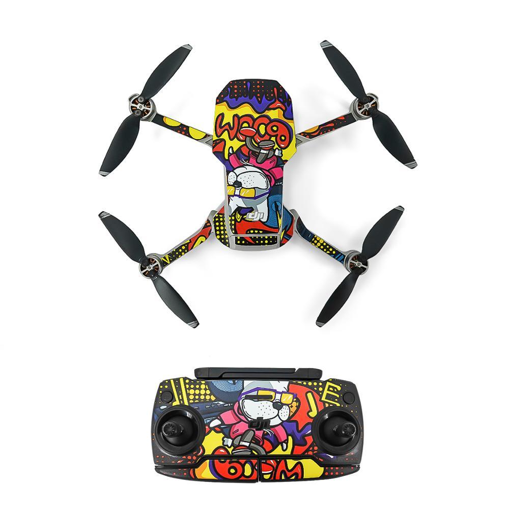 Наклейки захисні на пульт і квадрокоптер Mavic Mini STARTRC 1106890