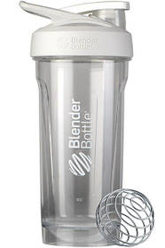 Шейкер спортивний (пляшка) BlenderBottle Strada Tritan 28oz/820ml White (500882)