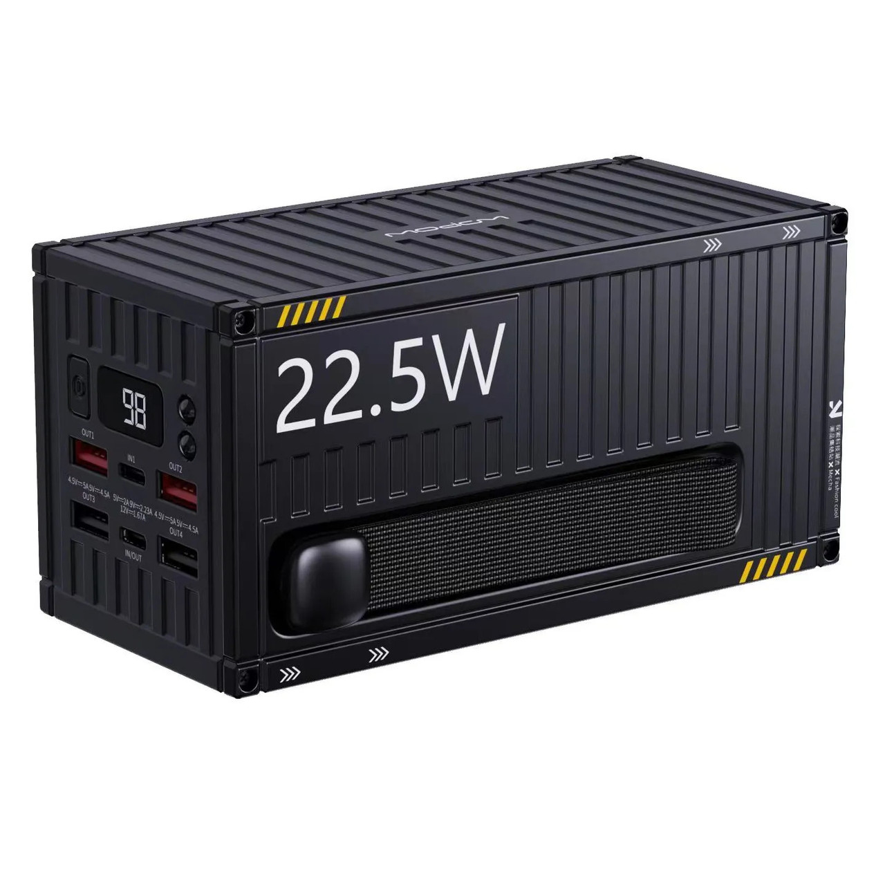 Повербанк 50000 мА·год 185 Втч 22.5 Вт чорний Wopow PD35, фото 1