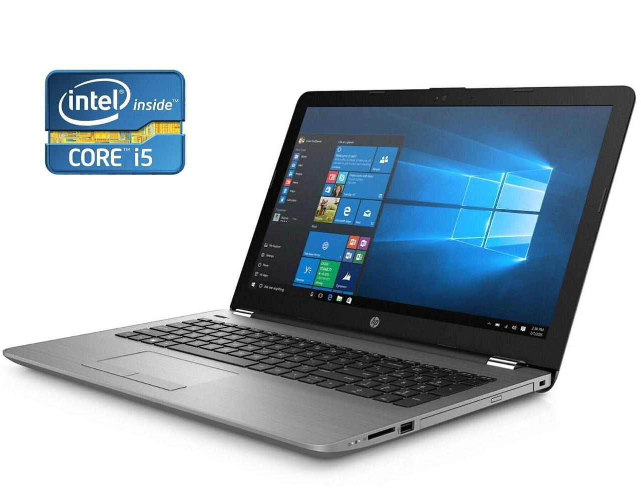 Ноутбук HP 250 G6/ 15.6" (1366x768)/ Core i5-7200U/ 8 GB RAM/ 256 GB SSD/ HD 620