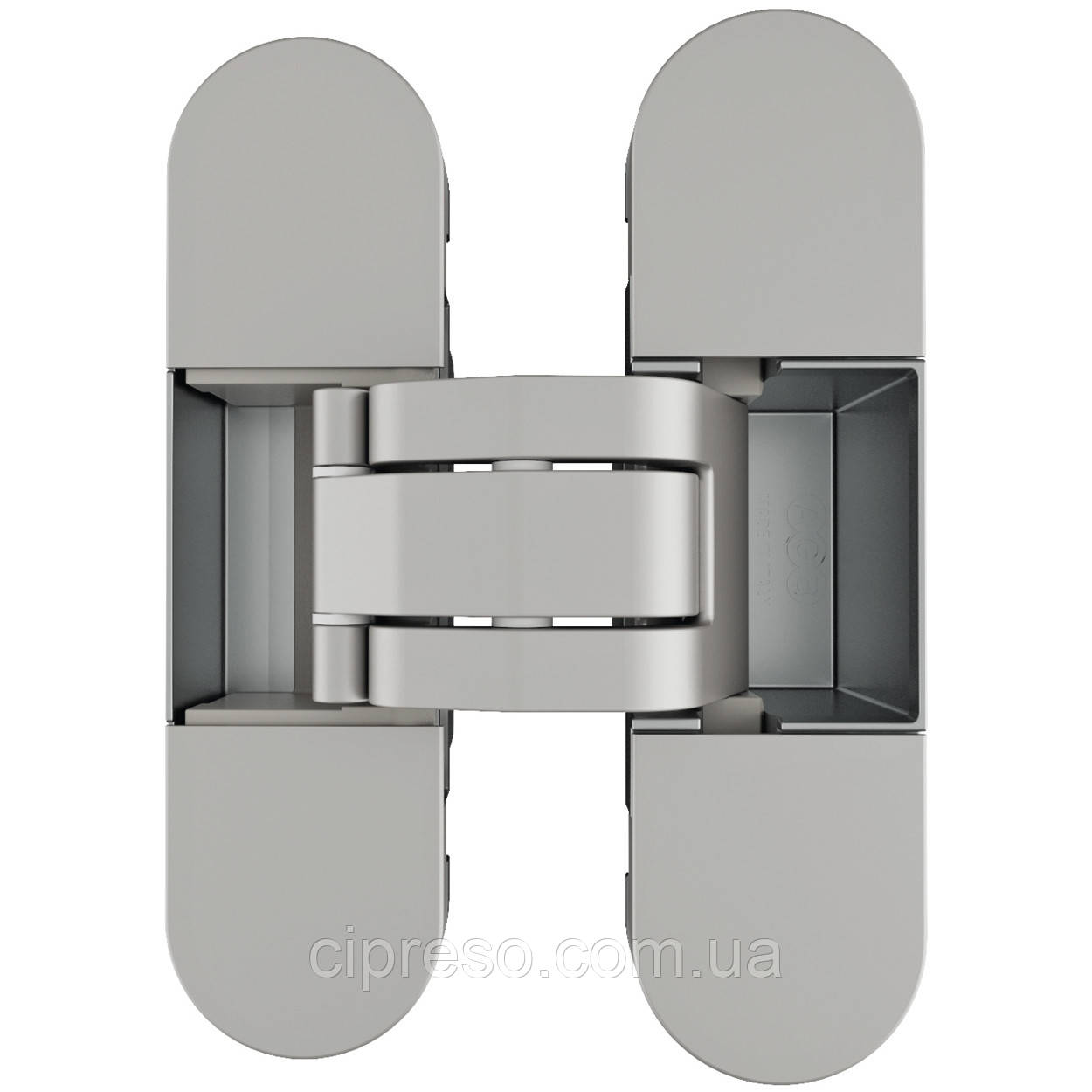 Завіса прихована AGB Eclipse 2.0 матовий хром, фото 1