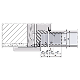 Завіса прихована AGB Eclipse 2.0 чорний, фото 3