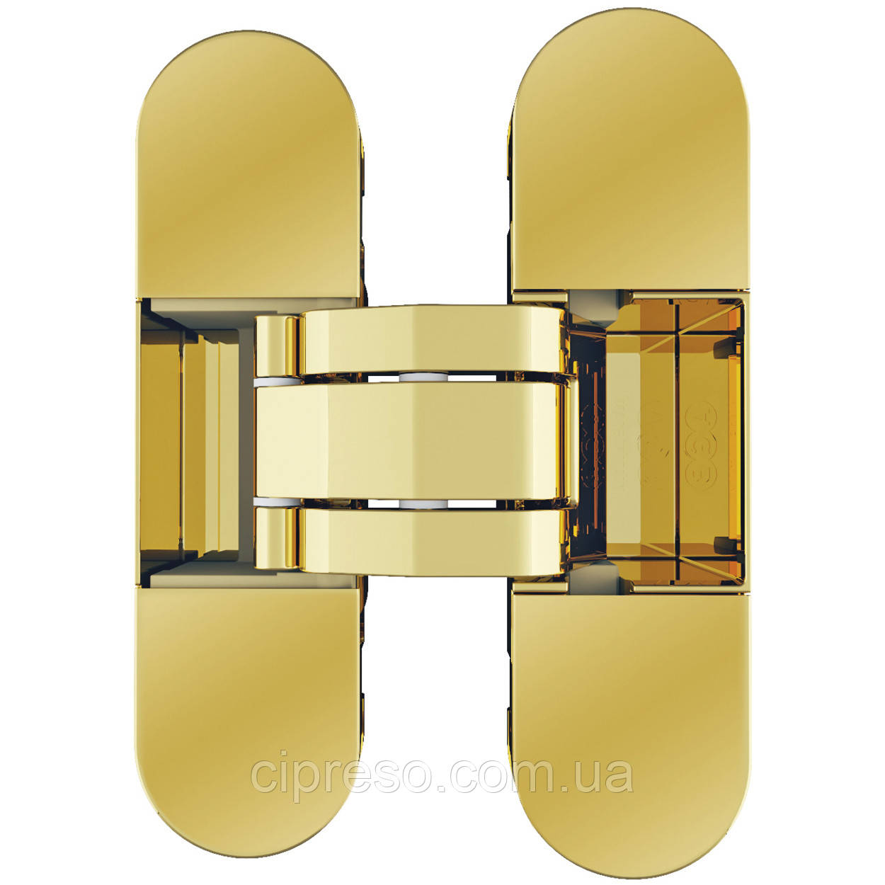 Завіса прихована AGB Eclipse 2.0 латунь, фото 1