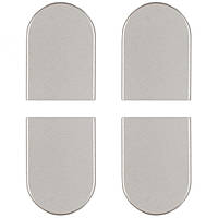 Набір ковпачків AGB Eclipse 2.0, пластики, матовий хром